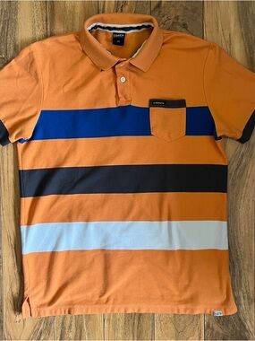Coach Vintage Striped Polo Shirt